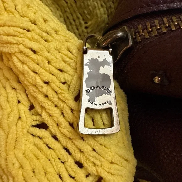 Coach Primrose Satchel In Willow Floral Oxblood Multi Color Flower - Picture 15 of 16